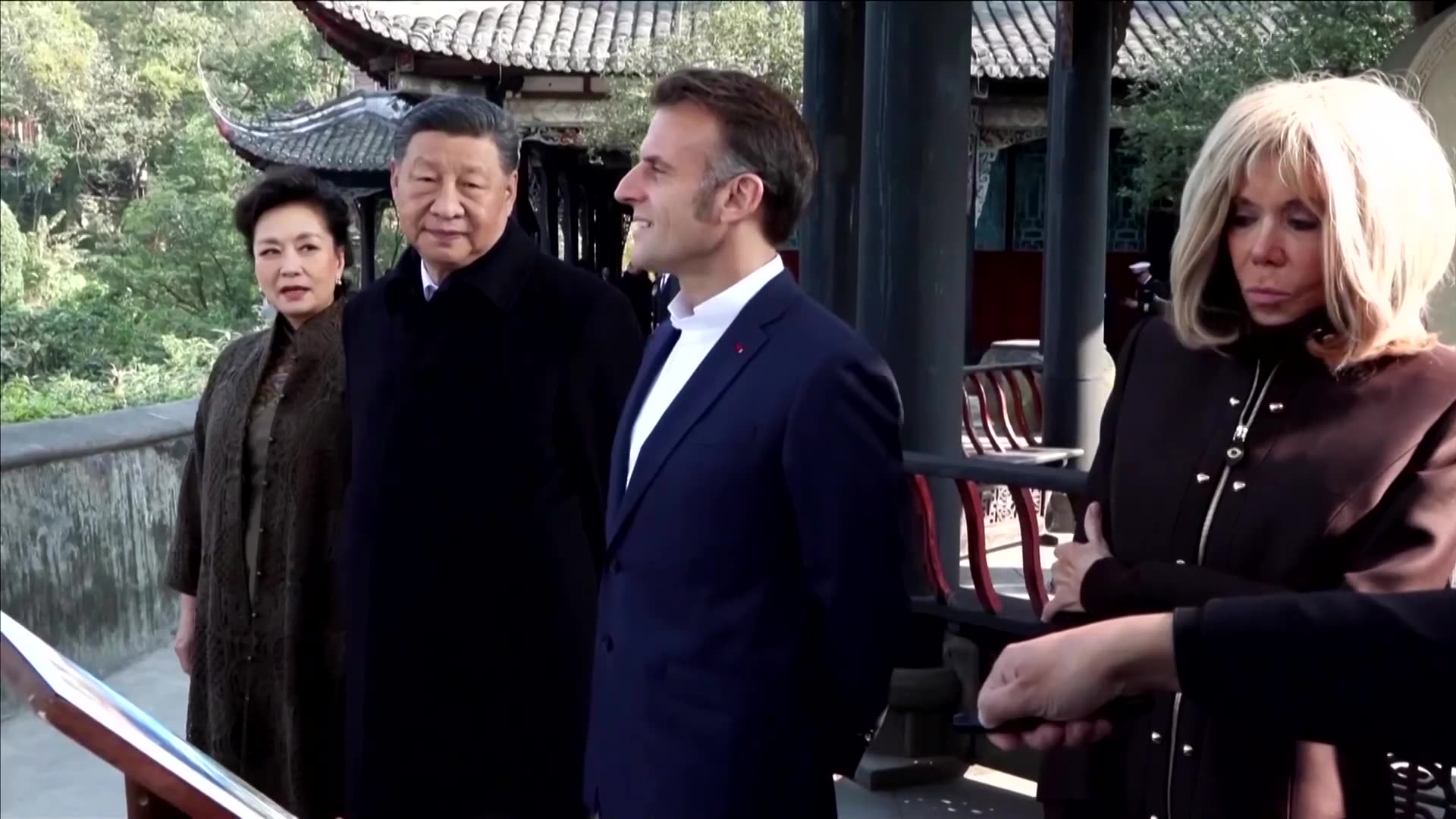 Xi, Macron visit ancient dam in rare trip outside Beijing