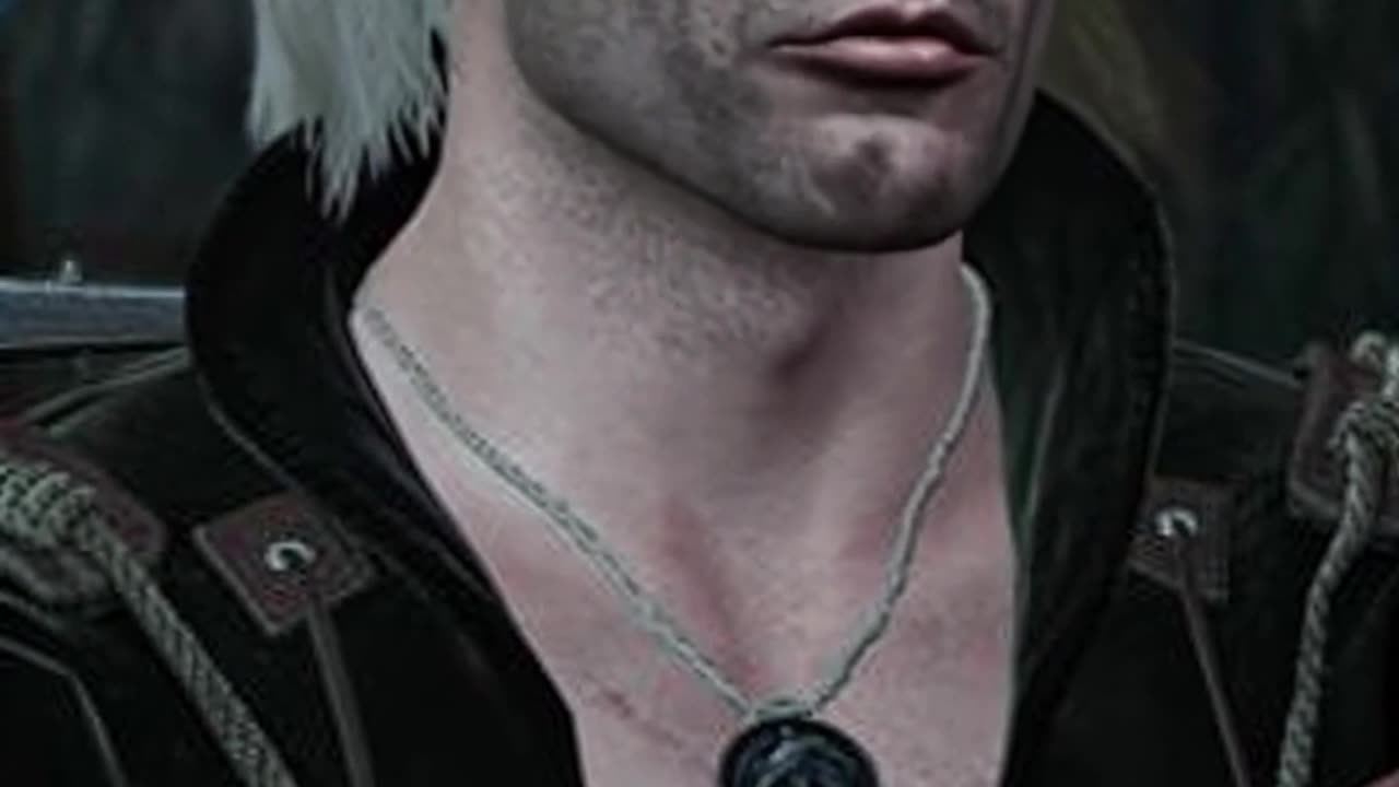 Geralt i wieśniak w karczmie...