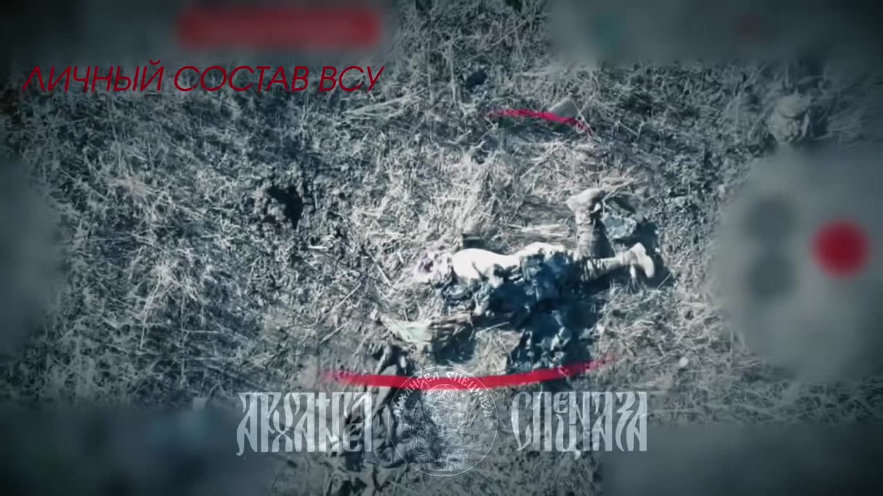 Warning! Ukrainian Soldier Tried to Play Dead