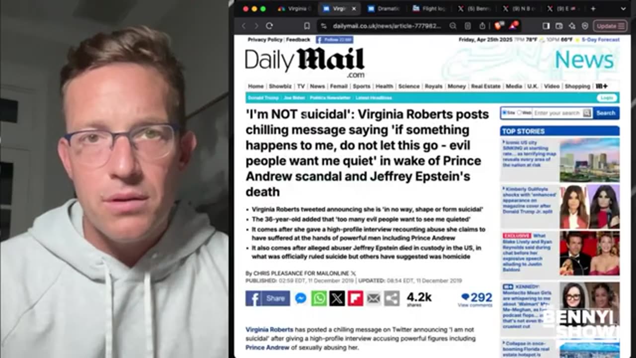 🚨BREAKING: Jeffrey Epstein Criminal Witness Found DEAD 'By Suicide' | Last Note: 'I'm Not Suicidal'
