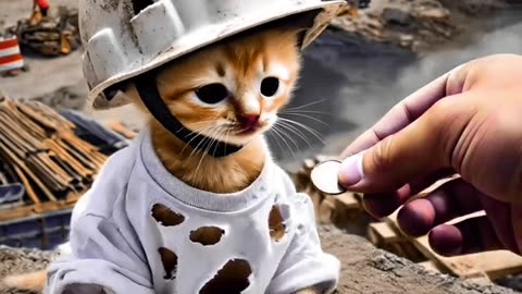 Cat motivational video