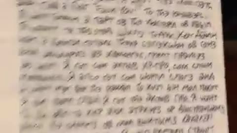 Alleged Minneapolis shooter flips through apparent manifesto