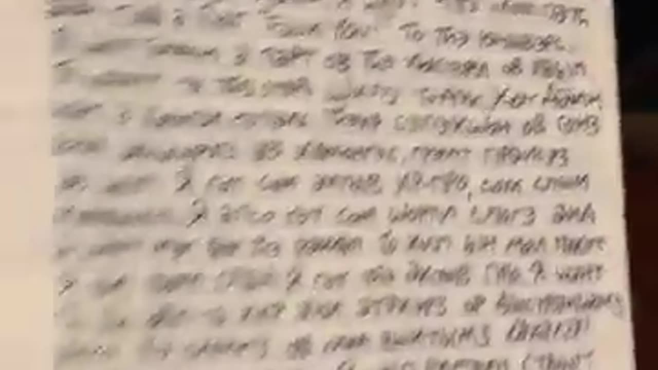 Alleged Minneapolis shooter flips through apparent manifesto