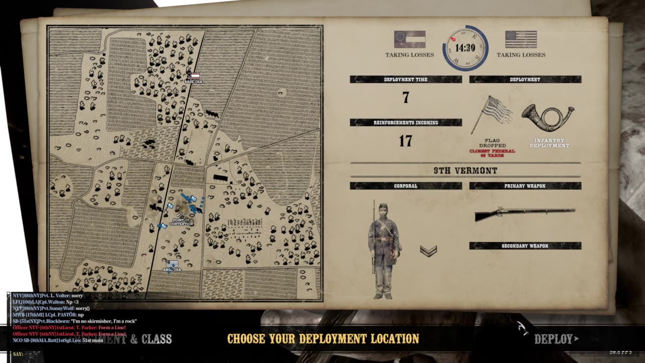 War of Rights: 6thNYV, HRE, June 29 2025, Round 2.