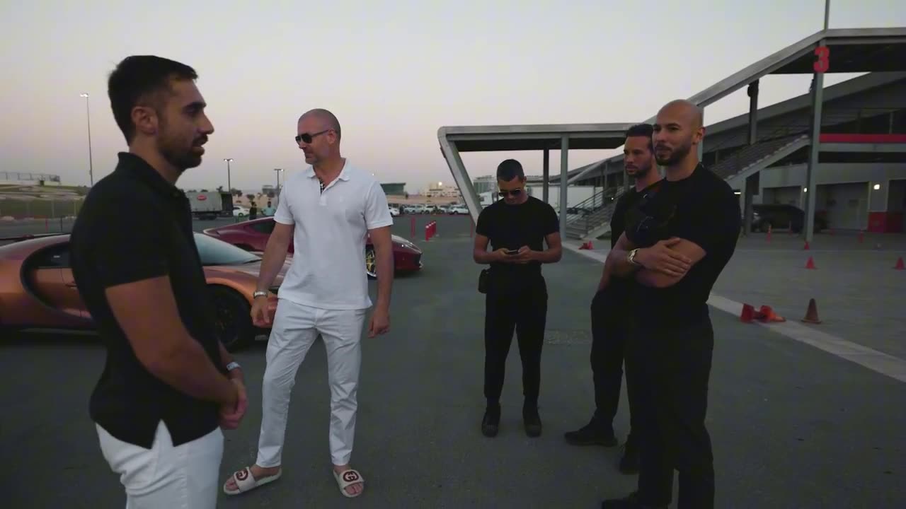 Andrew tate $5,000,000 bugatti VS Mclaren in Dubai