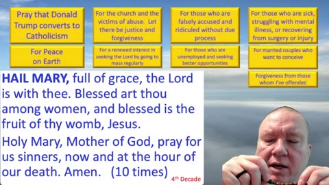 Mary's Daily Live Holy Rosary Prayer at 8:00 p.m. EDT 05/30/2025
