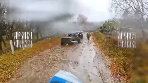 💥🔫 Ukraine Russia War | Fiber-Optics FPV Drone Strikes Disabled Buggy | RCF