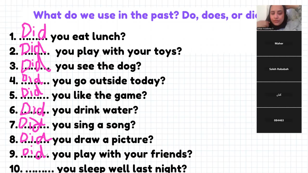 PAST SIMPLE