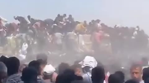An apocalyptic scene from Gaza