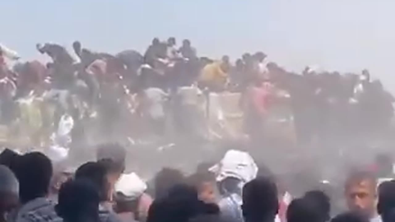 An apocalyptic scene from Gaza