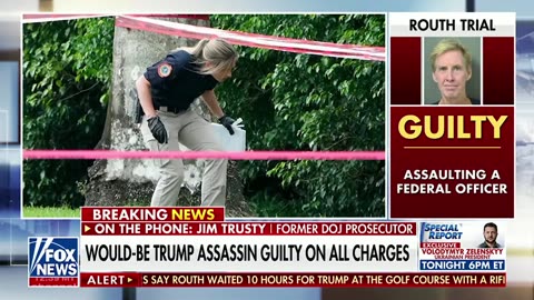 The daughter of would-be Trump assassin Ryan Routh runs from the courthouse after guilty verdict