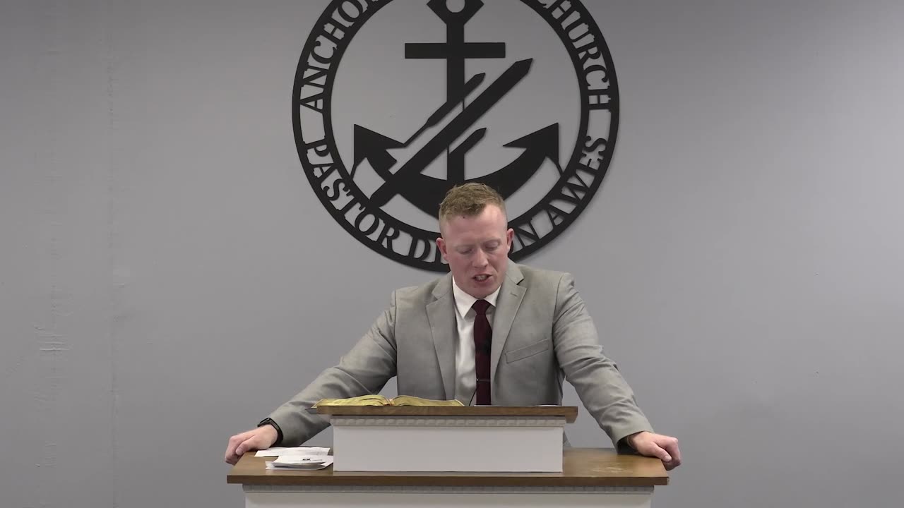 Proverbs 5 - Pastor Dillon Awes | Anchor Baptist Church