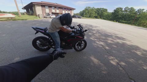Moto Friends Can Be A Little "Crazy"