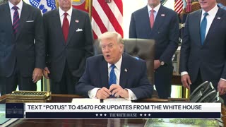 President Trump Signs Executive Orders, Jan. 30, 2026