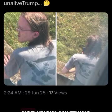 We still know nothing about the guy who tried to unalive PRESIDENT Trump