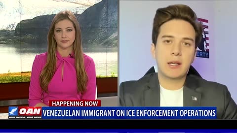 Venezuelan immigrant on ICE enforcement operations