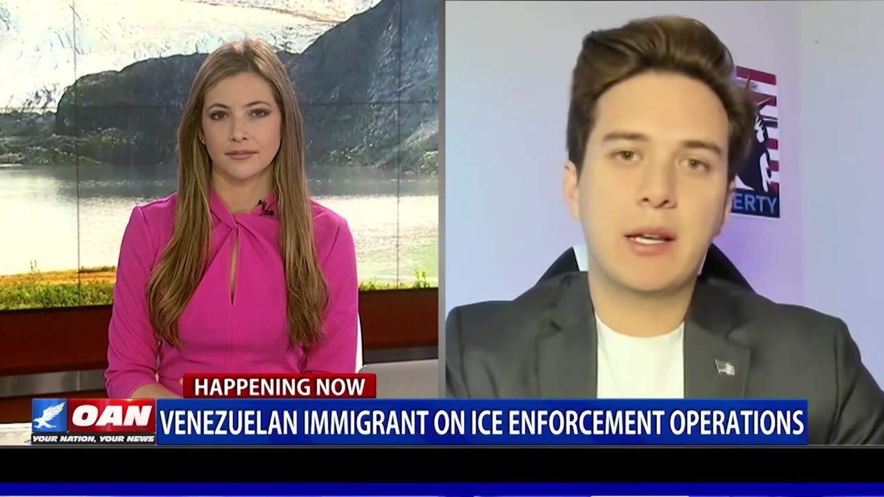 Venezuelan immigrant on ICE enforcement operations