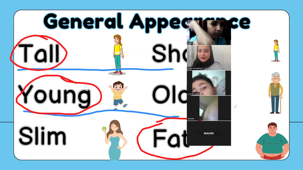 Describing people