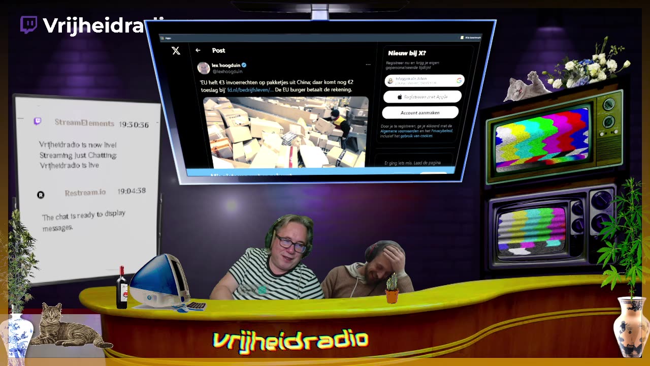 Vrijheidradio is live