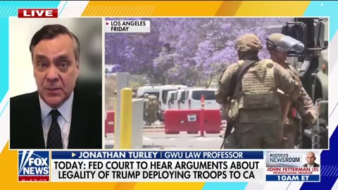 Federal law may be enforced by the president: Turley