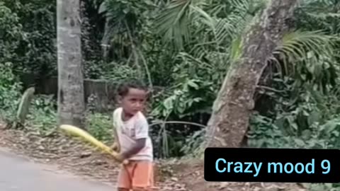 This 3 years boy batting style mind blowing