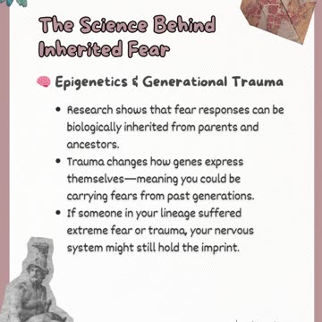 You Weren’t Born with This Fear—So Why Are You Still Carrying It? #mentalhealthtips #phobia