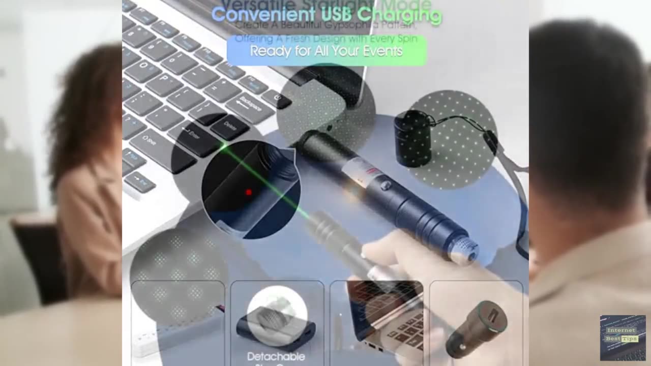 Advanced Long-Range Laser Pointer High Power - Rechargeable Green Laser Pointer