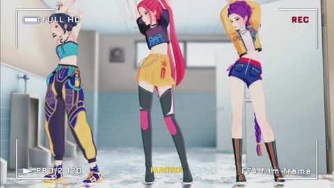 HUNTRIX TRIO WANTS TO POOP BADLY💩_ K-POP DEMON HUNTERS