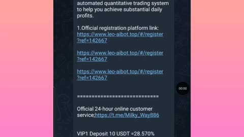 NEW USDT mining project LEO BOT AI completed working video