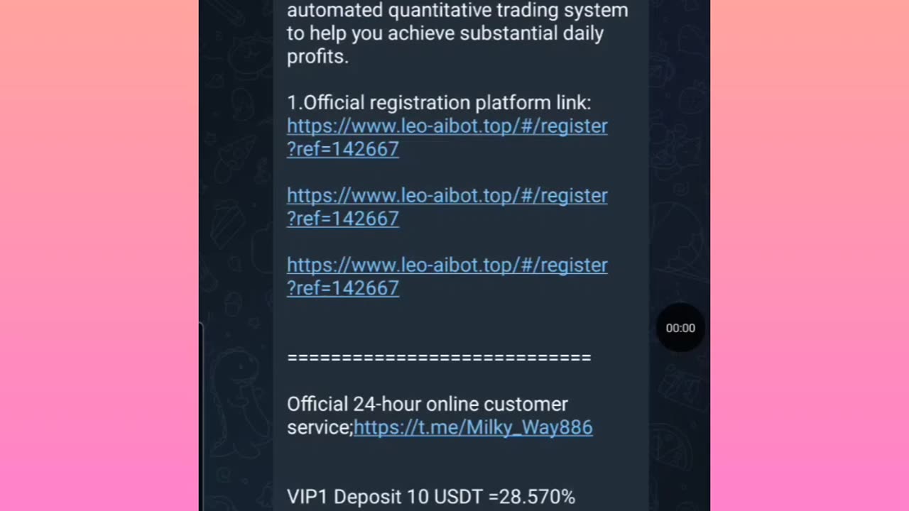 NEW USDT mining project LEO BOT AI completed working video