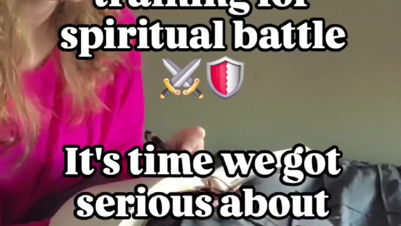 🗣️📢 Ladies, draw your swor- well, Bibles! We're getting down to business.