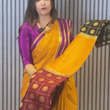 Buy Pure Mysore silk Saree India at Rajsilkvilla