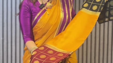 Buy Pure Mysore silk Saree India at Rajsilkvilla