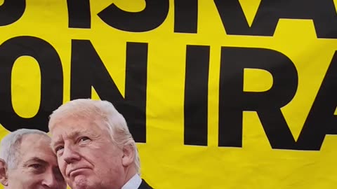 Anti-war protest in New York City. "NO WAR ON IRAN!"