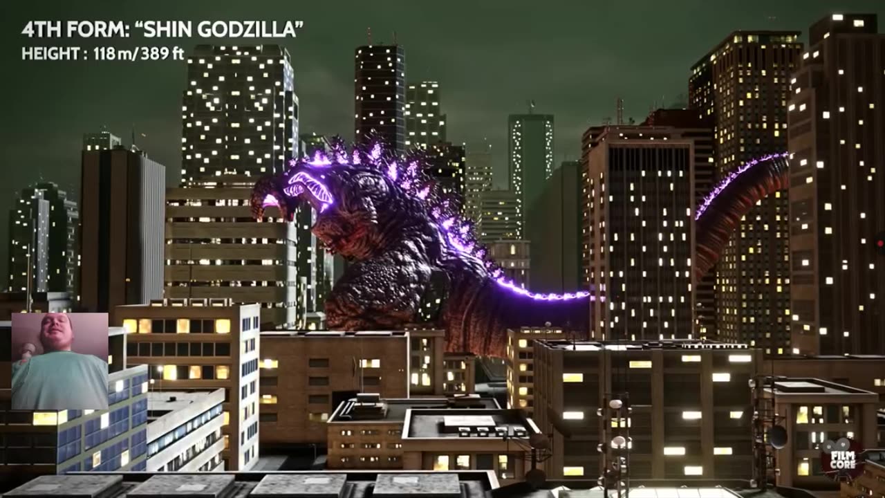 Reacting To Evolution Of Shin Godzilla: Size Comparison