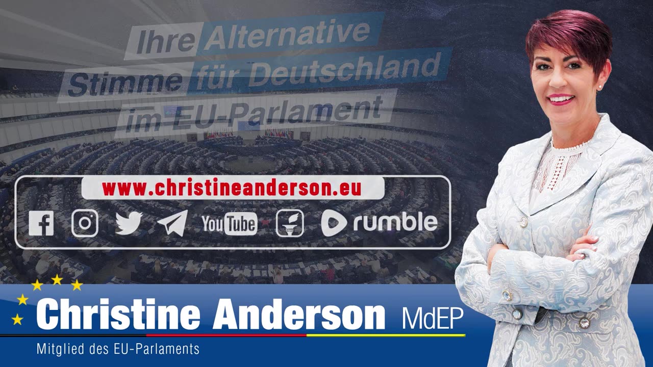 WHO-Vertrag = Regierungsmacht der nicht gewählten Super-Reichen! Christine Anderson, MdEP 4.4.25