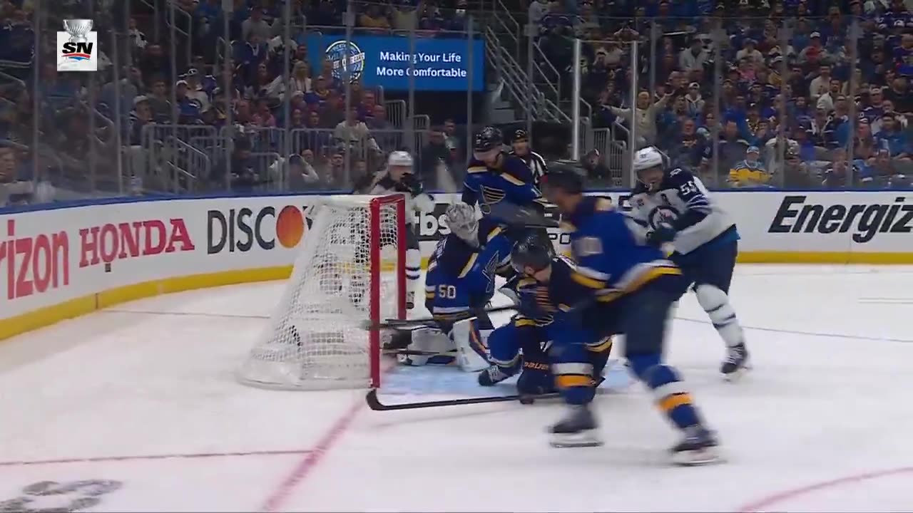 NHL - Kyle Connor's third goal of these #StanleyCup Playoffs is the first goal of Game 4! 🛩️