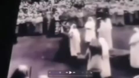 1946 Queen Elizabeth is initiated into the Druid Order - Video 2
