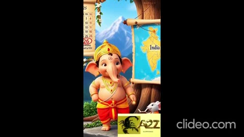 Ganapathy in animation