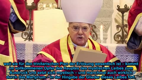 Mons. Carlo Maria Viganò Qui legit intelligat Predigt am ersten Adventssonntag