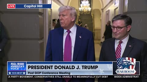 TRUMP NOT LOSING PATIENCE