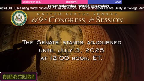 🔴 LIVE: Final Senate vote on the "One Big Beautiful Bill"!