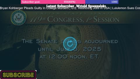 🔴 LIVE: Final Senate vote on the "One Big Beautiful Bill"!