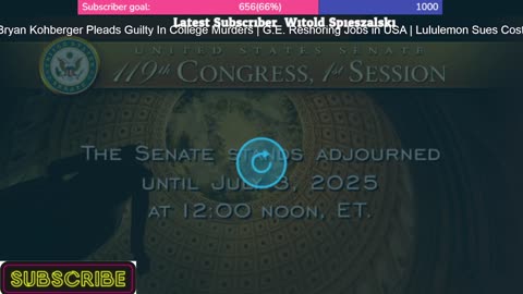 🔴 LIVE: Final Senate vote on the "One Big Beautiful Bill"!