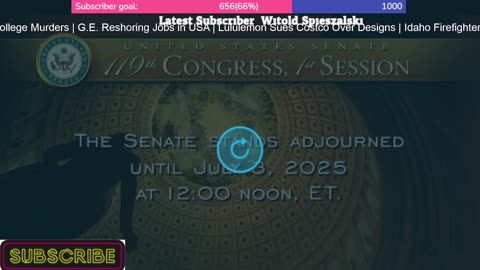 🔴 LIVE: Final Senate vote on the "One Big Beautiful Bill"!