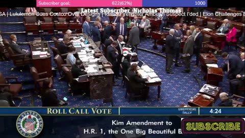 🔴 LIVE: Final Senate vote on the "One Big Beautiful Bill"!