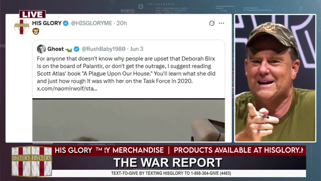 His Glory - The War Report 6-6-25