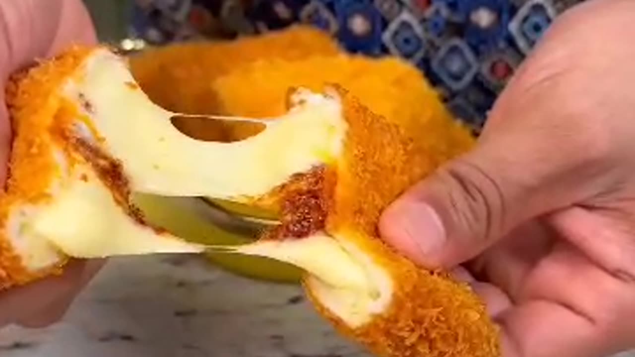 Bread pockets loaded with cheese😭💗follow