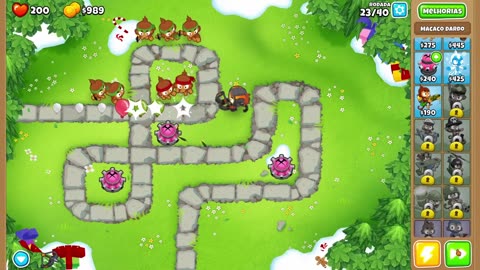Bloons TD 6 Ape Field Easy Round 23