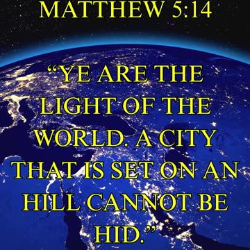 Matthew 5:14